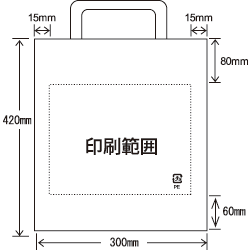 S-11　テープハンドル　透明（0.08×250×380）